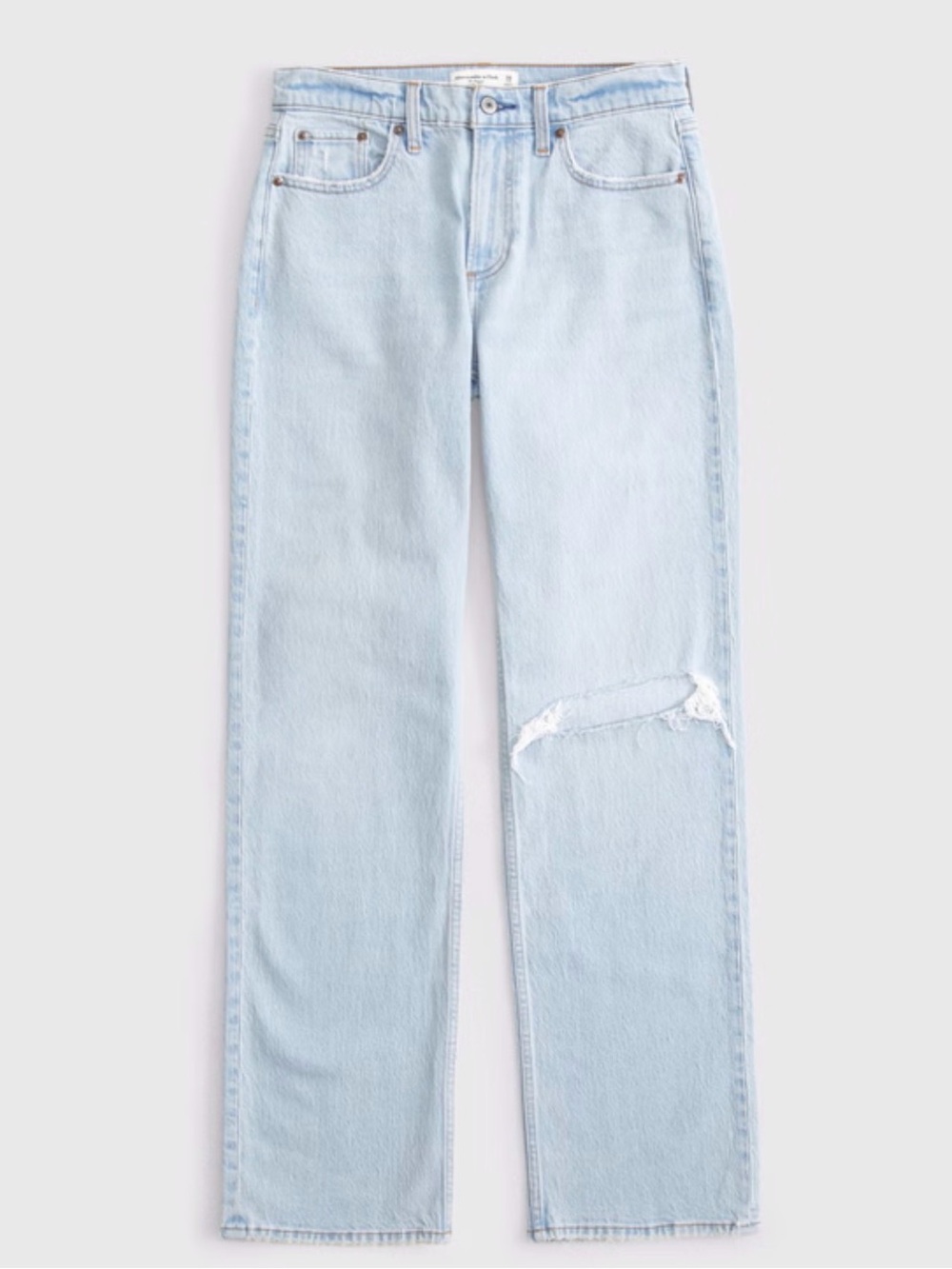Abercrombie Curve Love Low Rise Baggy Jean - 25EP